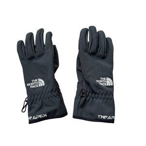 The North Face TNF Womens Apex Black Softshell Gloves Small